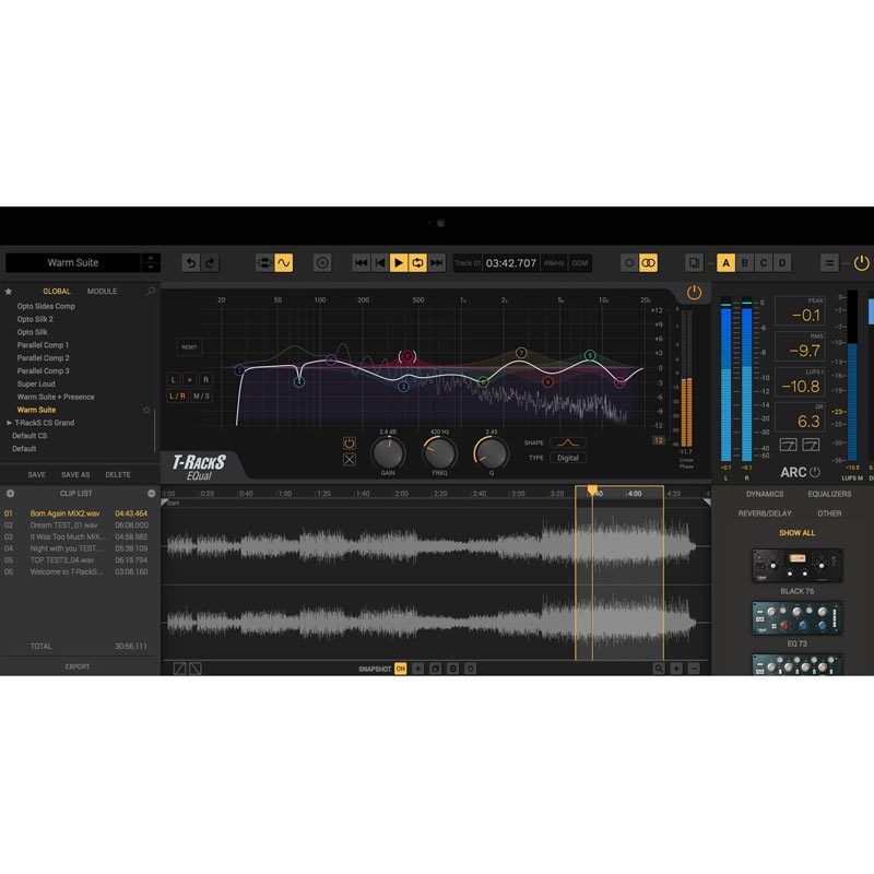 IK Multimedia T-RackS Equal (代引不可)(オンライン納品)