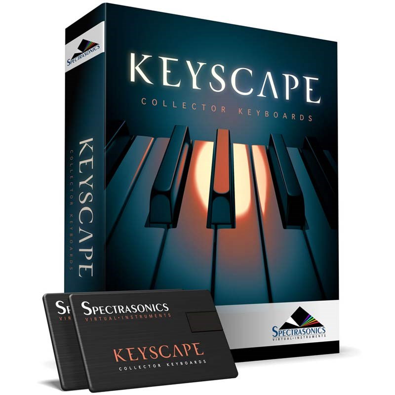 SPECTRASONICS KEYSCAPE (USB Drive) (スペクトラソニックス)(キースケープ)(ピアノ音源)