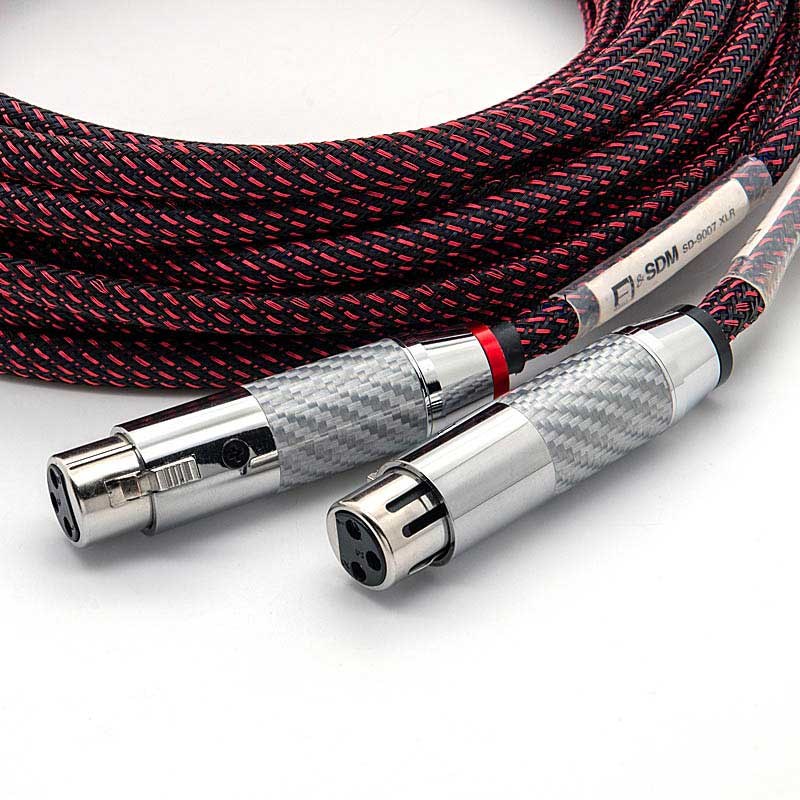 SDM / Family Labo SD-9007 トランスファー・ケーブル / Rhodium / XLR ペア (1m)|イケベ楽器 イケシブ