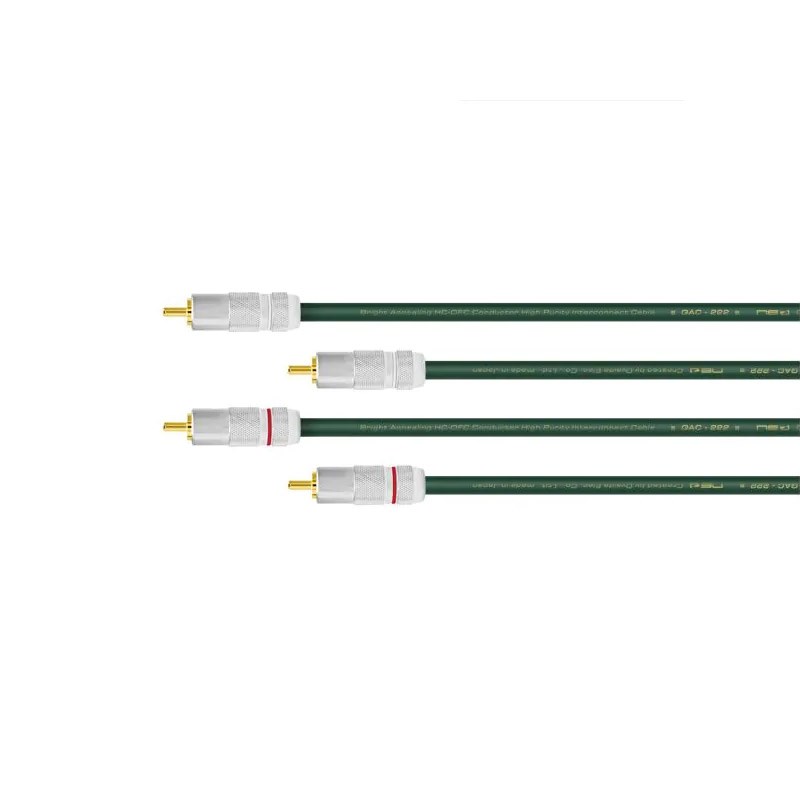 Oyaide QAC-222 RCA 2本1組 (RCA-RCA)(ペア)【1.0m】