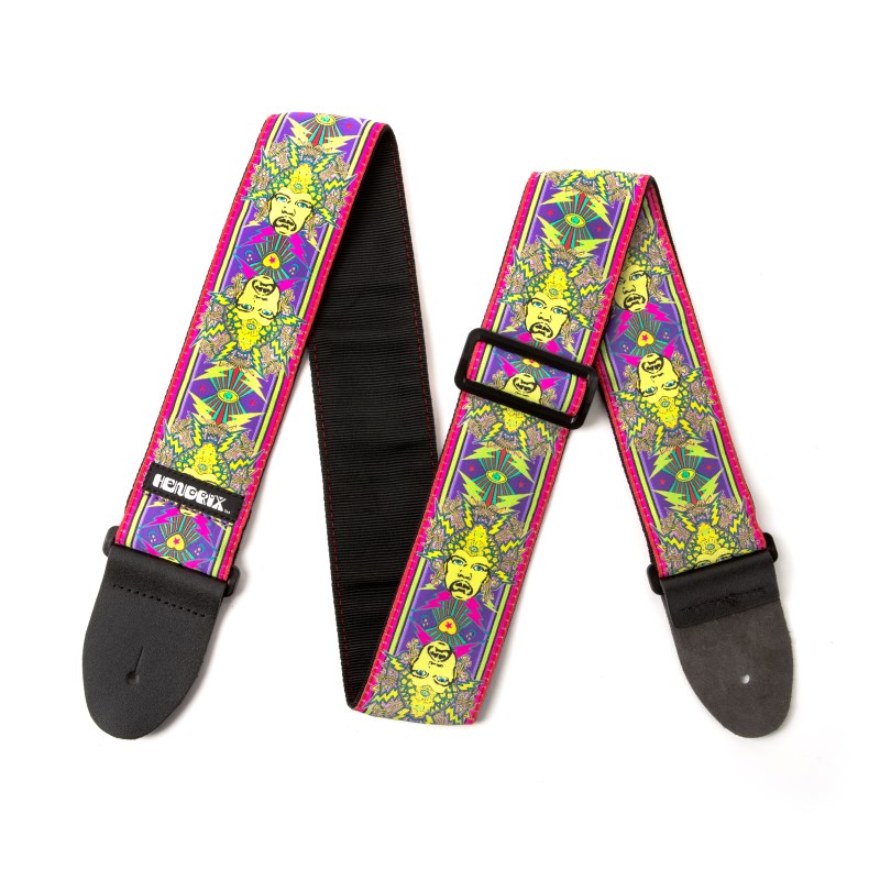 Dunlop (Jim Dunlop) 【春得セール】 JH19 [JIMI HENDRIX COSMIC POSTER STRAP]