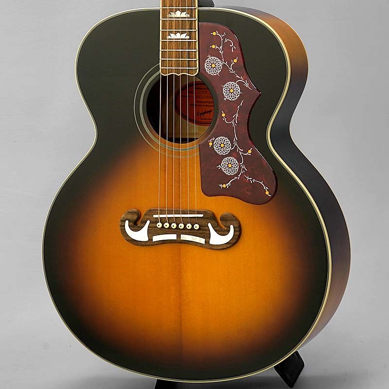 楽天市場】Epiphone J-200EC Studio (Vintage Sunburst) 【数量限定