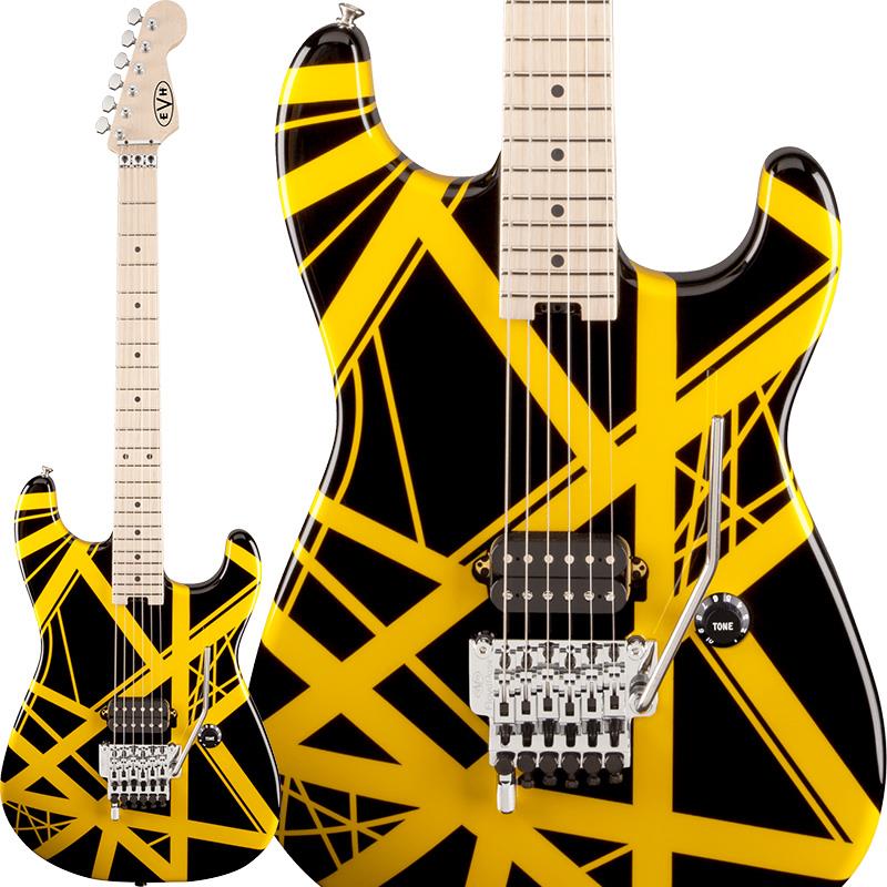 EVH Striped Series Black with Yellow Stripes 108,900円