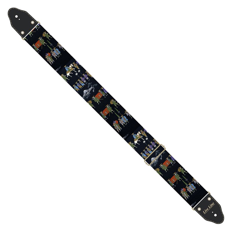 Live Line LSB48GYB (大名行列/ブラック) 5,040円