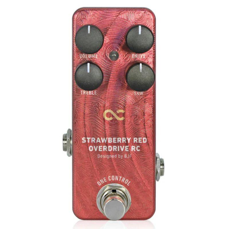 One Control STRAWBERRY RED OVERDRIVE RC オーバードライブ｜イケベ楽器 イケシブ
