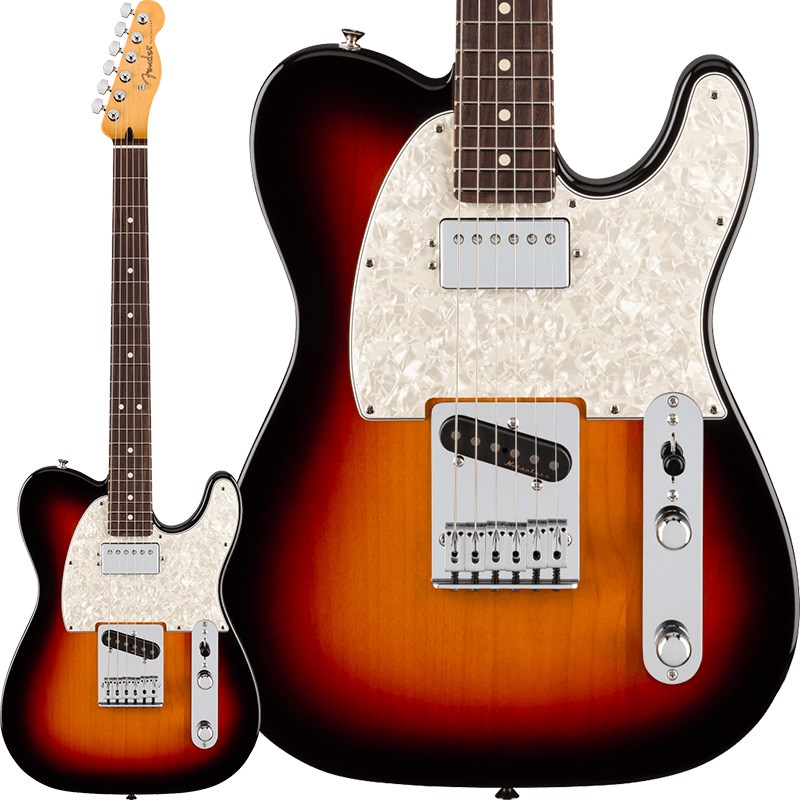 Fender MEX Player II Modified Telecaster SH (3 Tone Sunburst/Rosewood)|イケベ楽器 イケシブ