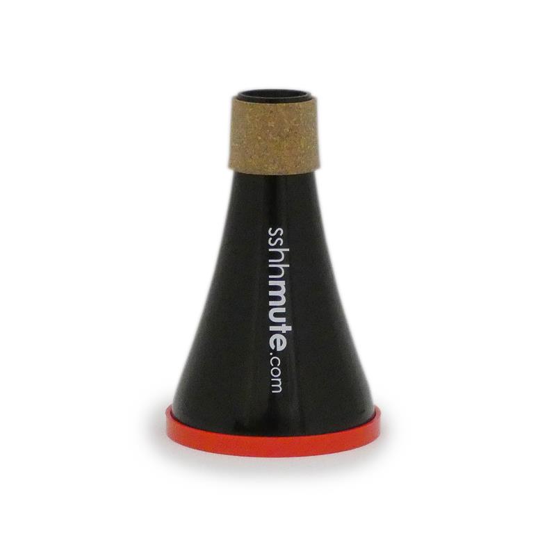 翌日配達 Bremner 【春得セール】ブレンナー / sshhmute Practice Mute Red ピッコロ トランペット用 ミュート【受注生産カラー】