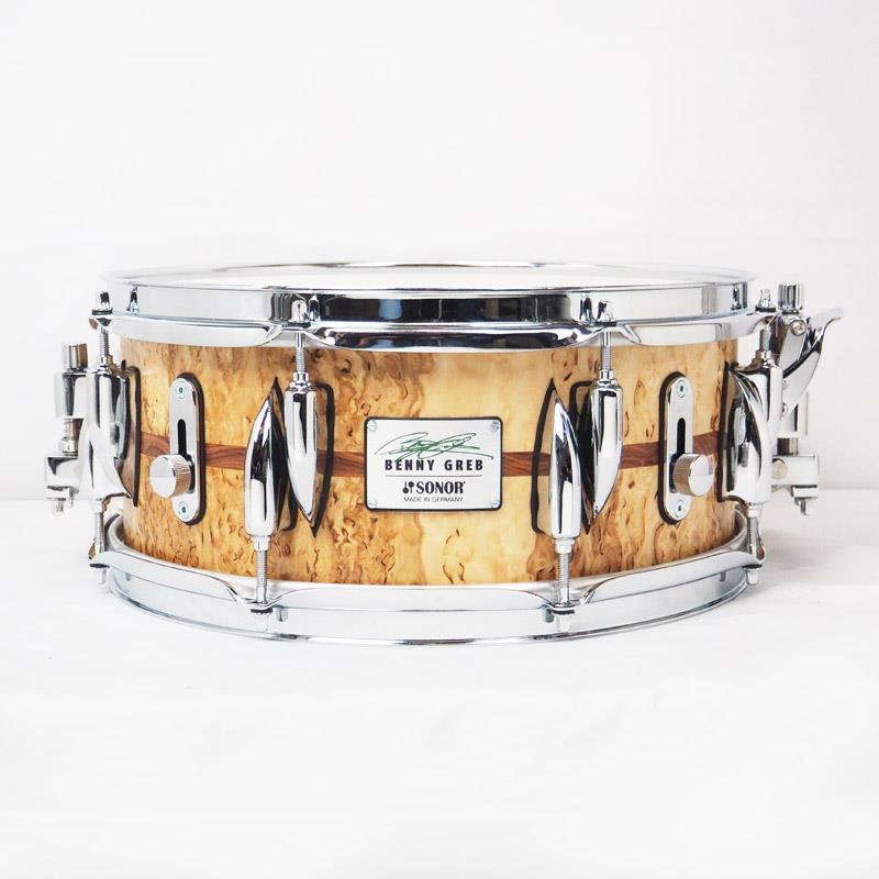 SONOR USED 中古 SSD-13575BG SDW2.0 [Benny Greb Signature Snare 2.0 / Beech Shell 13&times;5.75]｜イケベ楽器 イケシブ
