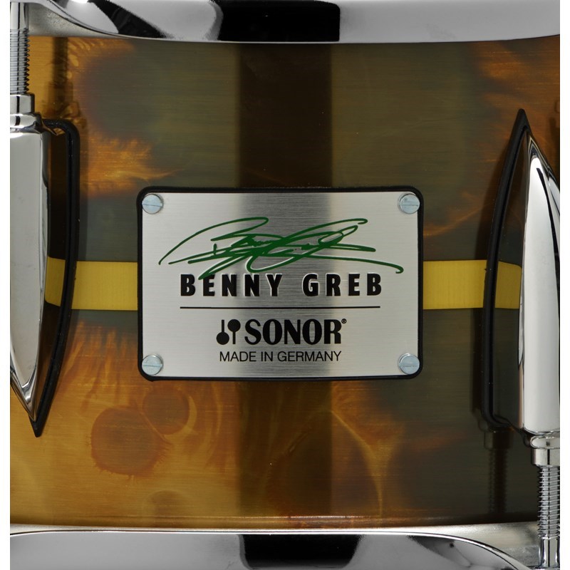 超人気新品 Sonor Ssd bg Sdb2 0 Benny Greb Signature Snare 2 0 Premium Brass Shell 13 5 75 Fucoa Cl