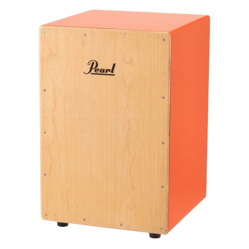 翌日配達 Pearl PCJ-CVC/SC #FO [Color Box Cajon / Fire Orange]【限定品！ソフトケース付属】｜イケベ楽器 イケシブ