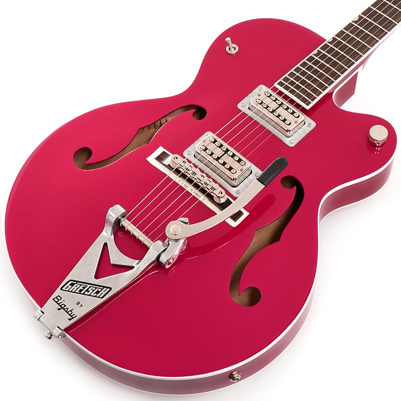 GRETSCH G6120T-HR Brian Setzer Signature Hot Rod Hollow Body with Bigsby (Candy Magenta／Rosewood)