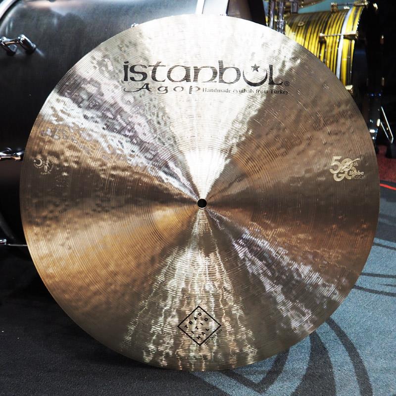 Istanbul／Agop 【試奏動画有り】【イケベ楽器店創業50周年記念モデル】Traditional Jazz Ride 20.5'' 【#36/1884g】