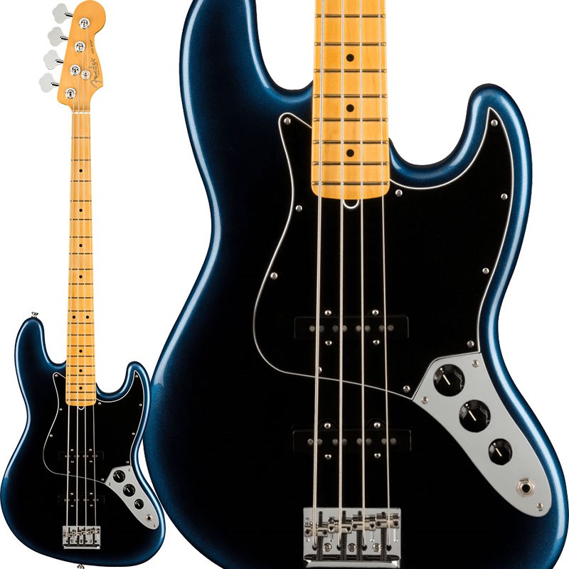 Fender USA American Professional II Jazz Bass (Dark Night/Maple) 【生産完了品】