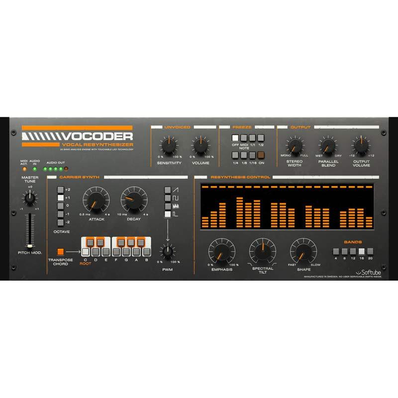 Softube Vocoder(ソフチューブ)(プラグインソフト)(オンライン納品) 11,495円