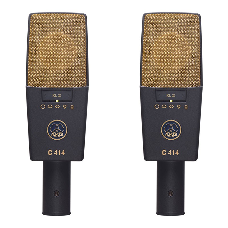 AKG C414XLII/ST 【ステレオペア】【国内正規3ヵ年保証】（お取り寄せ商品・納期別途ご案内）(アーカーゲー)