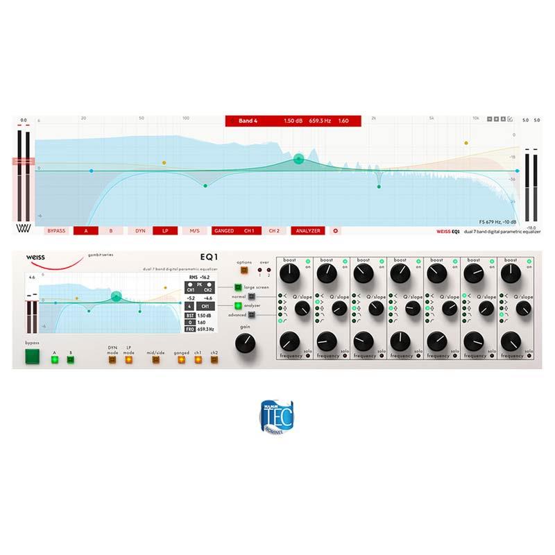 Softube Weiss EQ1(ソフチューブ)(プラグインソフト)(オンライン納品)