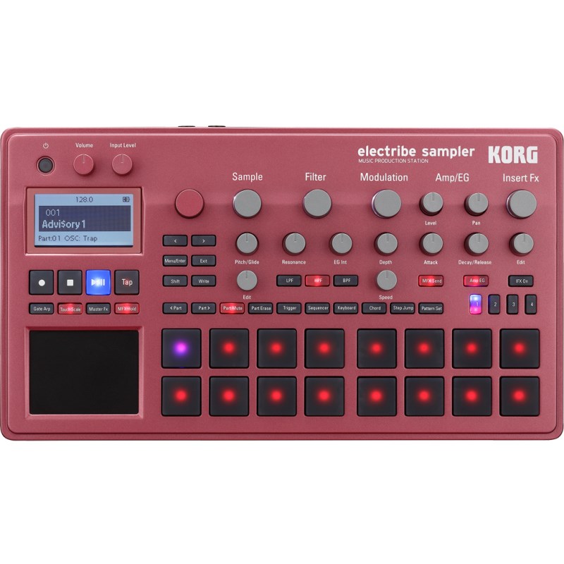 翌日配達 KORG ELECTRIBE2S-RD 【シーケンサー内蔵サンプラー】