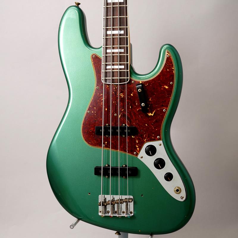 Fender Custom Shop Limited Edition 1966 Jazz Bass Journeyman Relic (Aged Sherwood Green Metallic/Matching Head) 【春得セール】