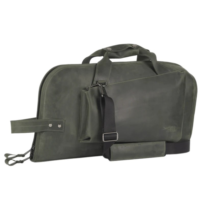 MG Leather Work シングル フリューゲルホルン用ソフトケース CrazyHorse Green (グリーン)【大決算セール】｜イケベ楽器 イケシブ