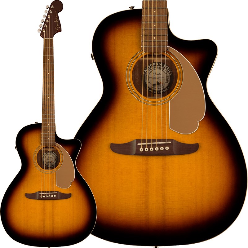 Fender Acoustics 【大決算セール】【数量限定特価】Fender Newporter Player (Sunburst) フェンダー|イケベ楽器 イケシブ