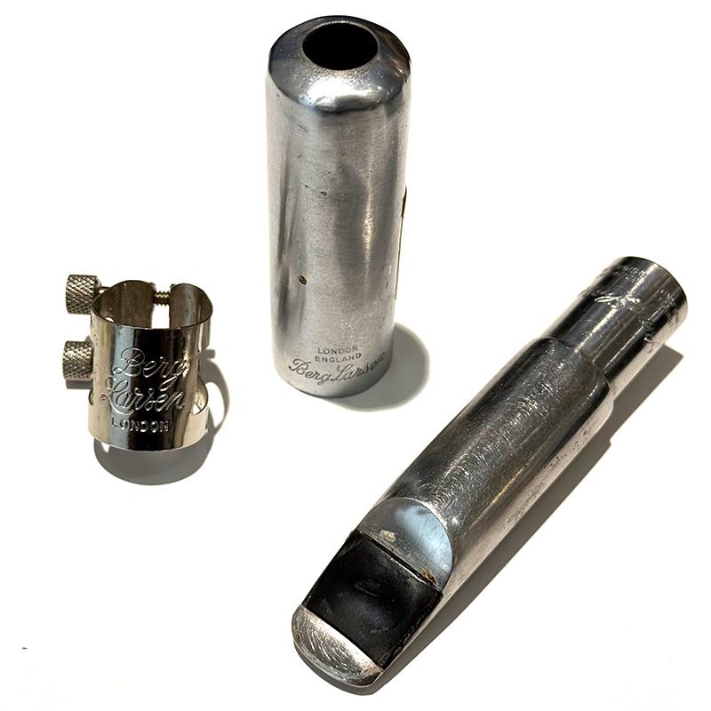 Berg Larsen VINTAGE テナーサックス用マウスピース ベルグラーセン ステンレス 110/2SMS Offset【大決算セール】|イケベ楽器 イケシブ