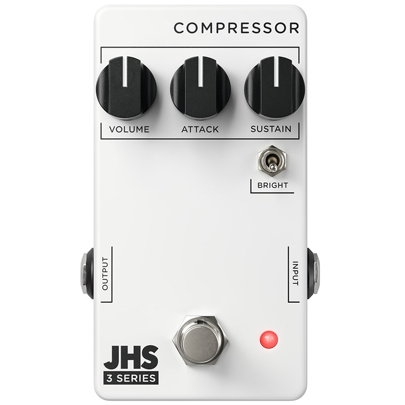 JHS Pedals COMPRESSOR [3 Series]（ジェイエイチエスペダル/3シリーズ）コンプレッサー｜イケベ楽器 イケシブ