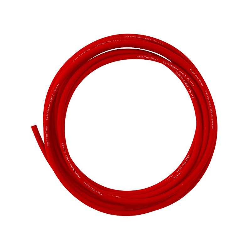 594円 超格安価格 翌日配達 Free The Tone INSTRUMENT CABLE CU-416 for SL-4 RED 3Mパッケージ