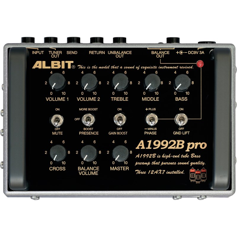 楽天市場】翌日配達 ALBIT A-1 RED Premium（アルビット）プリアンプ