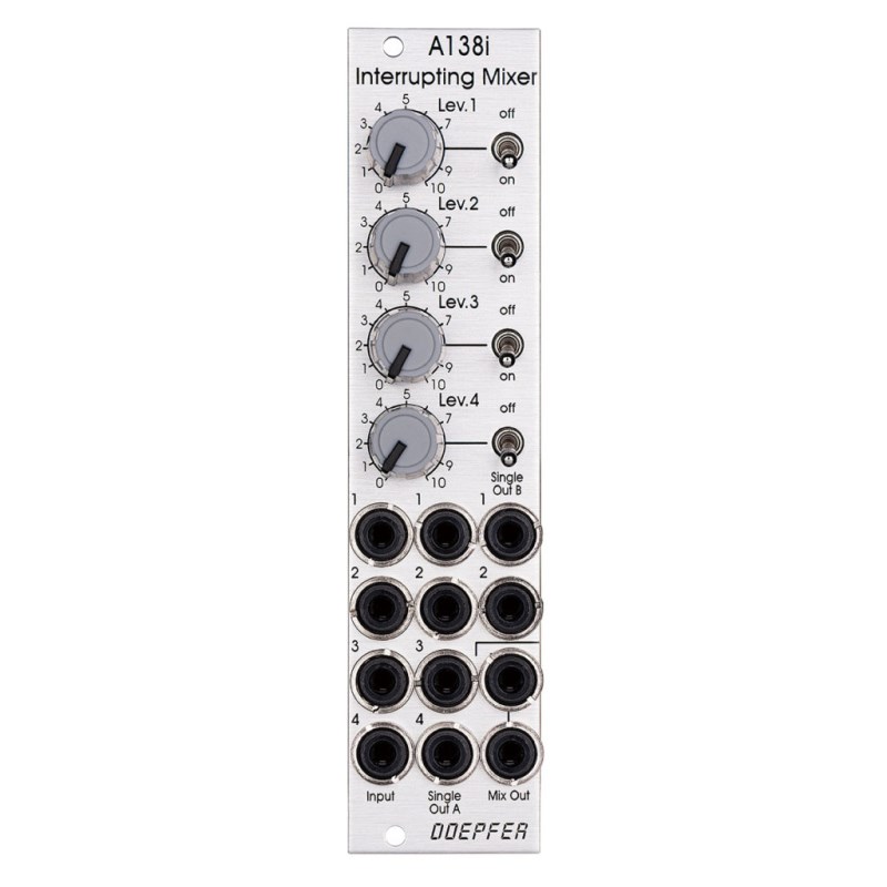 DOEPFER (メーカー直送品)A-138i Interrupting Mixer｜イケベ楽器 イケシブ