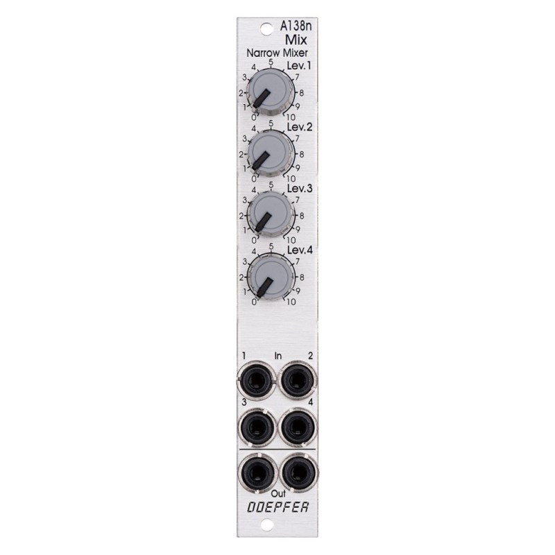 DOEPFER (メーカー直送品)A-138n Mini Mixer Slim Line|イケベ楽器 イケシブ
