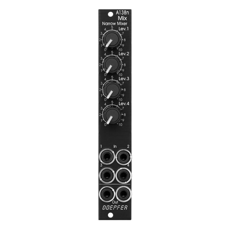 DOEPFER (メーカー直送品)A-138nV Mini Mixer Slim Line|イケベ楽器 イケシブ