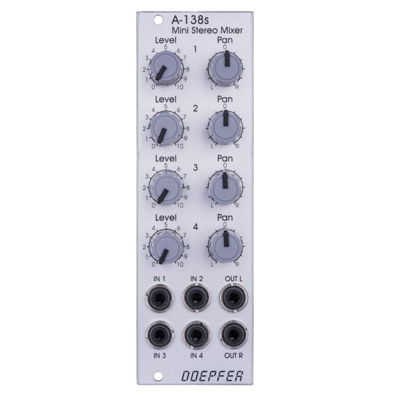 DOEPFER (メーカー直送品)A-138s Stereo Mixer｜イケベ楽器 イケシブ 14,399円