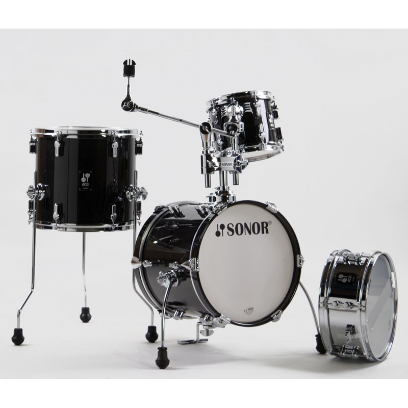 ポイントキャンペーン中 SONOR ソナー AQ2 スネアドラム メイプルシェル 14x6インチ トランスペアレント・ステイン・ブラック AQ2- 1406SDW #TSB