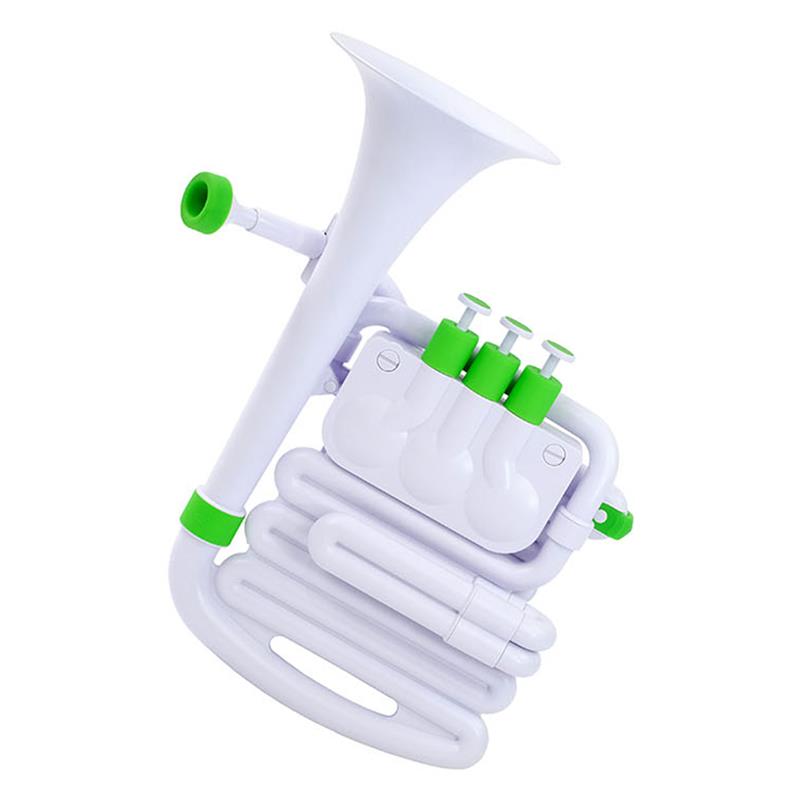 NUVO ヌーボ / N610JHWGN プラスチック製 B♭/C ホルン jHorn (White/Green)|イケベ楽器 イケシブ