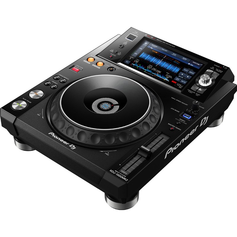 翌日配達 Pioneer DJ XDJ-1000MK2 【※CDドライブは非搭載】【USBメモリースティック対応DJプレイヤー】【FLAC/Apple Losslessの再生に対応】(パイオニアディージェー)