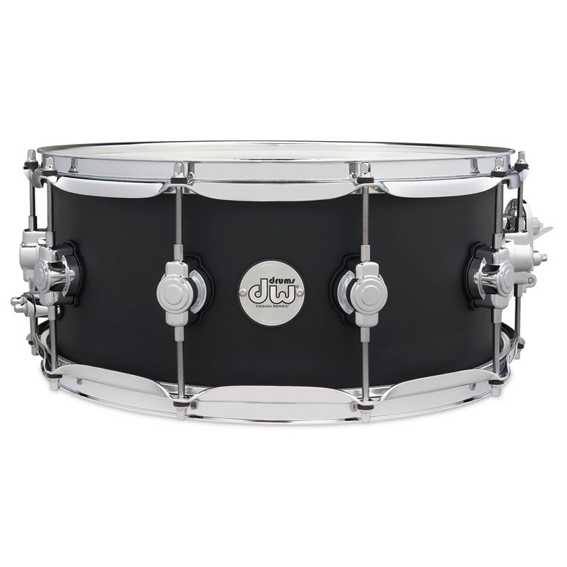 dw DDLM0614SSBL [Design Series Maple Snare， 14''&times;6'' / Black Satin]｜イケベ楽器 イケシブ