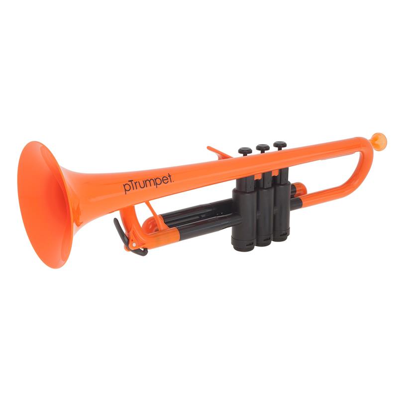 pBone music ピーボーンミュージック / pTrumpet Orange (PTRUMPET1O) 【プラスチック製 Bb トランペット】