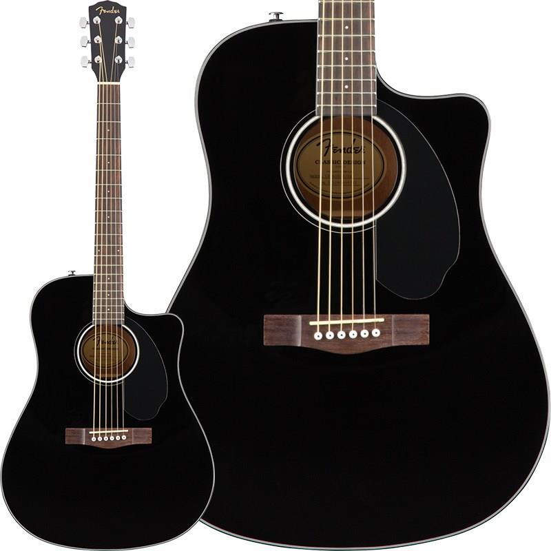 Fender Acoustics 【期間限定!アクセ11点セット付き!】Fender CD-60SCE Dreadnought (Black) フェンダー|イケベ楽器 イケシブ