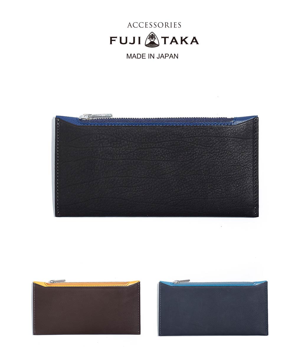 楽天市場 Fujitaka Accessories コードバン スリム 長財布 フォール メンズ レザー 革 本革 父の日 おすすめ 人気 ギフト さいふ ウォレット 男性 紳士用 プレゼント メンズ財布 スリム 薄い 薄マチ イケテイヴィラ 楽天市場店