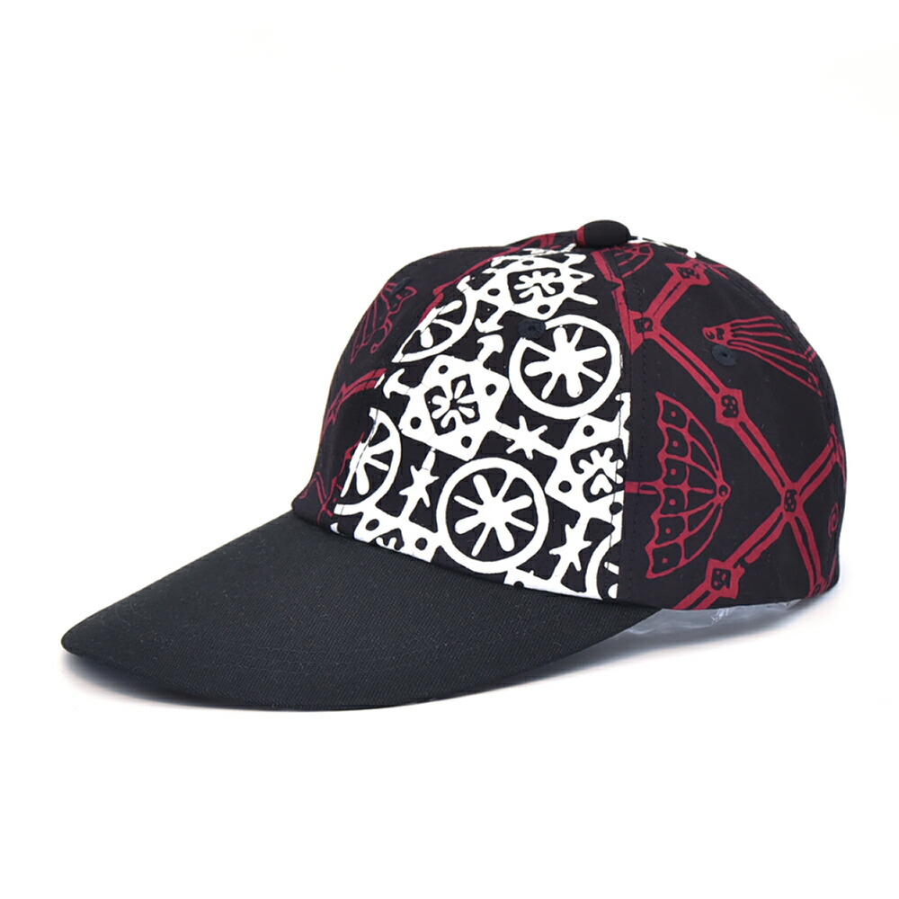 キャップ【NOL ノル】Batik Tasik 6 帽子 メンズ レディース　6方キャップ 涼しい 春夏 秋冬かっこいい おしゃれミックス ブラウン ベージュ サイズ調整 ファッション小物 ハット 誕生日 ギフト 送料無料 ゴルフ 日除け バティック　batick　タシクマラヤ