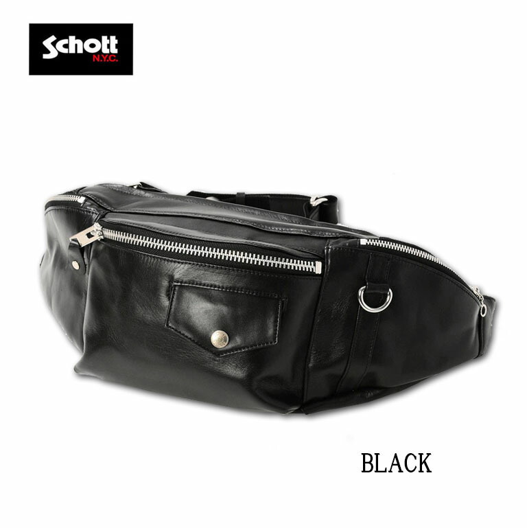 Schott RIDERS BODY BAG/ライダースボディバッグ  7825976010