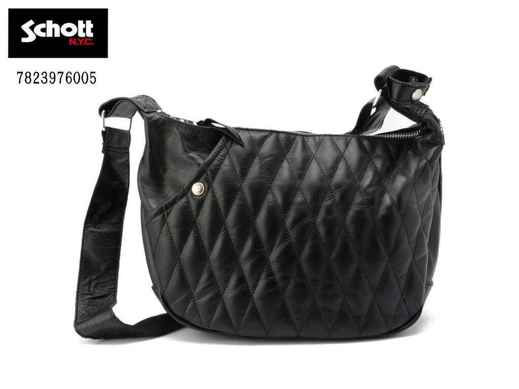 Schott  PADDED   BANANA BAG/ /打つこと  なめし革 バナナの木 御徒面子 3109022 7823976005