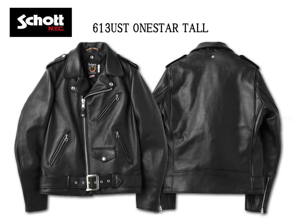 楽天市場】数量限定!! Schott(ショット) NEW SINGLE BREST RIDERS