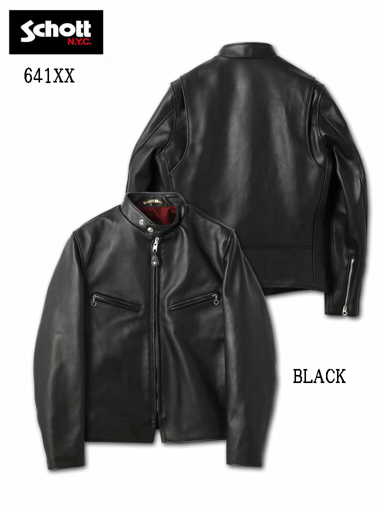 Schott ショット 641XX 60'S STAND RIDERS ライダース レザージャケット 7823950085|粋屋店