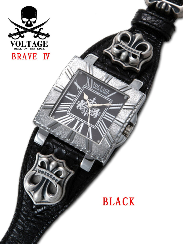 VOLTAGE BRAVE 4 /ヴォルテージ ブレイブ4　腕時計 WATCH ウォッチ RED VO-008SIV-02B