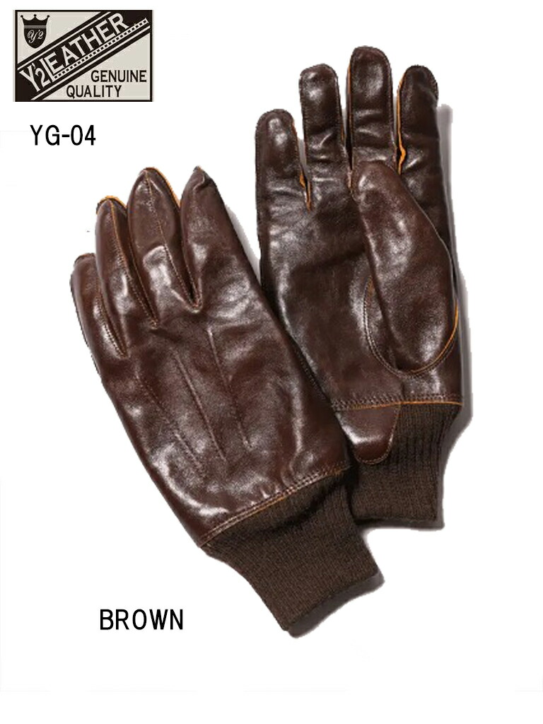 soerteレザーグローブ2 楽天市場】【 Y'2 LEATHER（ワイツーレザー） 】 YG-03 ANILINE