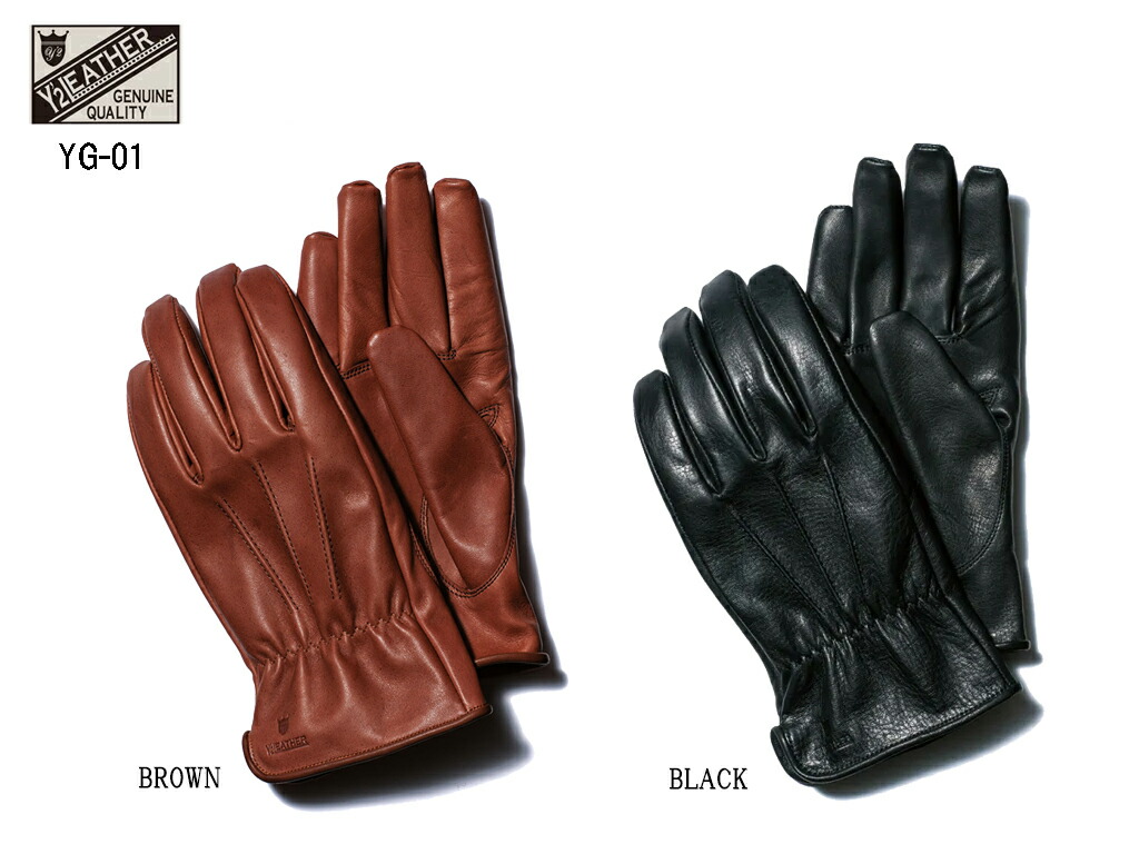新品 ENOF leather groves with charm レザー 手袋 楽天市場】【 Y'2 LEATHER（ワイツーレザー） 】 YG-03 ANILINE HORSE