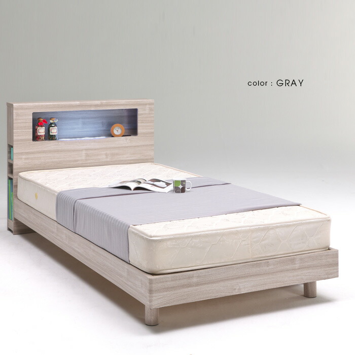 新製品情報も満載 ダブル 北欧風 インテリア 寝室 寝具 Bed ナチュラル ブラウン 棚付き 本棚 コンセント付き フレームのみ ダブルフレーム Led照明付き 215 長さ Leg ベッドフレーム かわいい Gkw おしゃれ モダン シンプル ベッドフレーム Unitychess Com