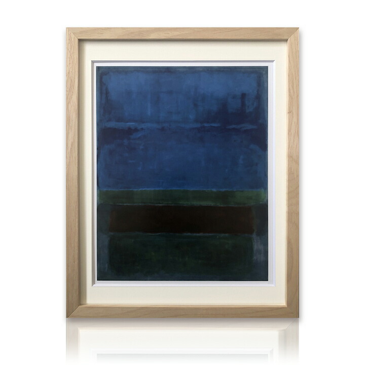 楽天市場】アートパネル Mark Rothko マーク・ロスコ Blue and gray, 1962 モダン 玄関 北欧 アートフレーム アートポスター  おしゃれ 絵画 額入り フレーム付き インテリア 抽象画 壁掛け 寝室 リビング ギフト プレゼント 新生活 マークロスコ 送料無料 ssx :  IKIKAGU ...