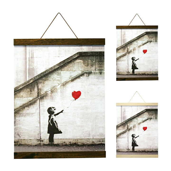 楽天市場】アートパネル Banksy バンクシー Follow Your Dreams